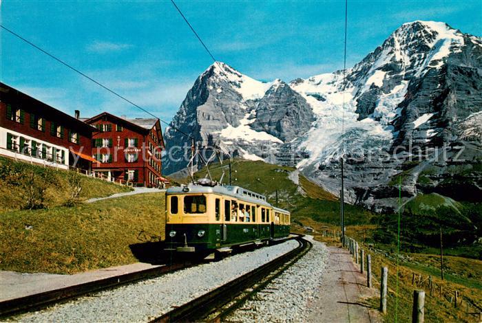 Zahnradbahn Wengernalp Hotel jungfrau Wengernalpbahn Eiger Moench