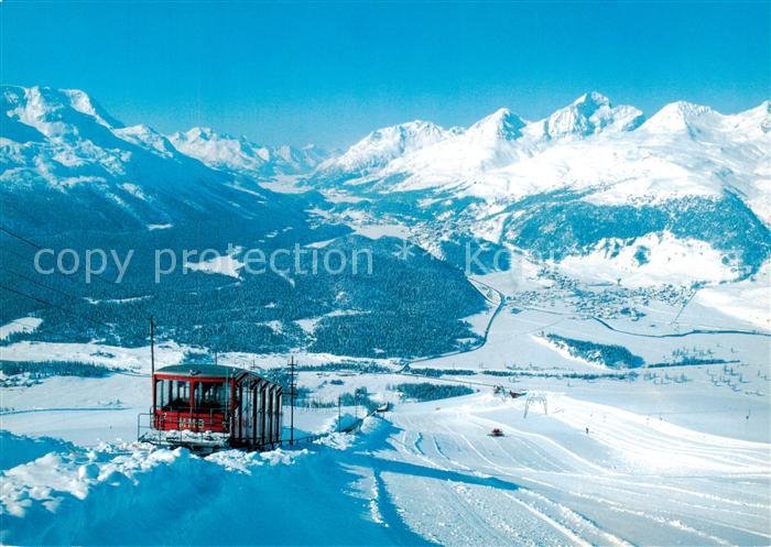 Bergbahn Muottas Muragl Oberengardi