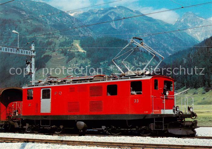Eisenbahn Furka Oberalp Bahn FO