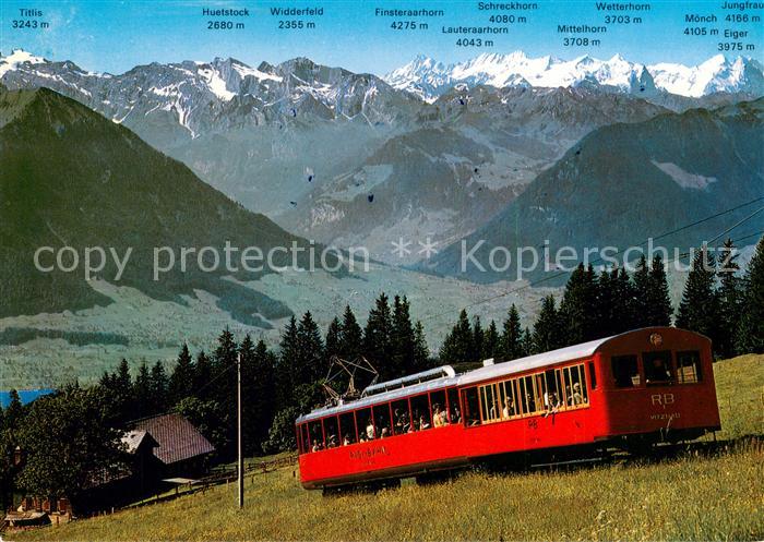 Bergbahn Rigi Vitznau Rigi Bahn Berner Alpen
