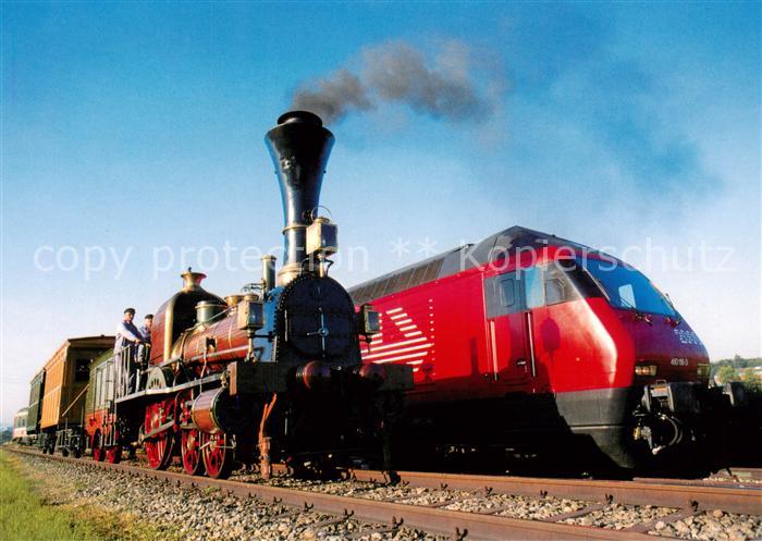 Eisenbahn D 1/3 mit Re 460