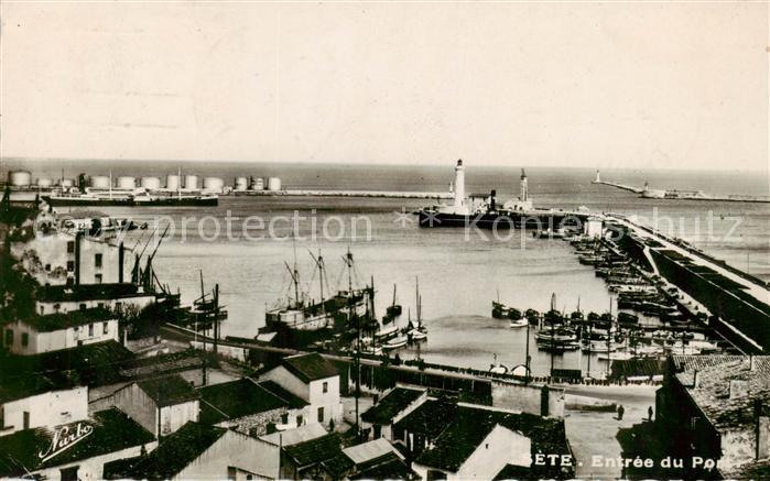 Sete Cette 34 Entrée du port