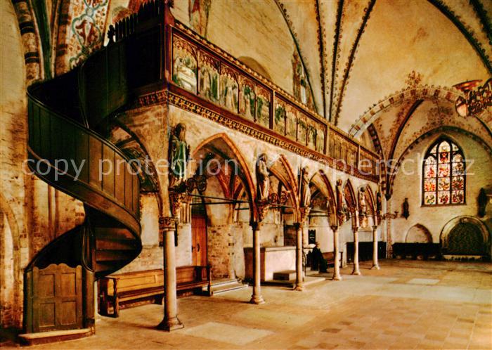 LueBECK  CITY Heiligen Geist Hospital Kirchenraum Lettner