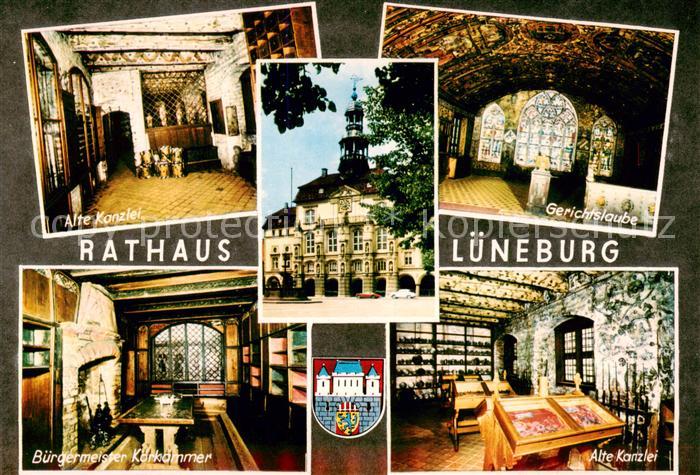 LueNEBURG  CITY Rathaus Alte Kanzlei Gerichtslaube Buergermeister Koerkammer