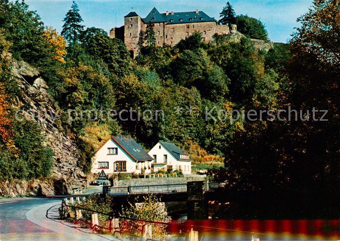 Monschau Montjoie NRW Burg und Jugendherberge