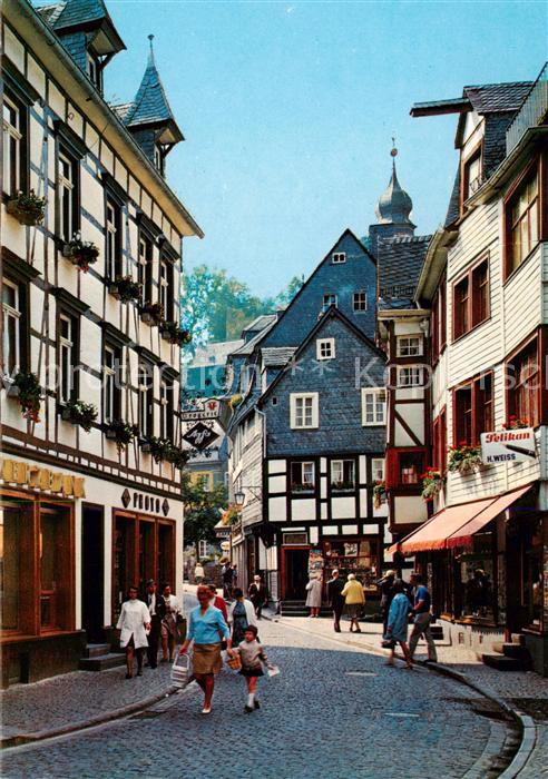Monschau Montjoie NRW Motiv Altstadt