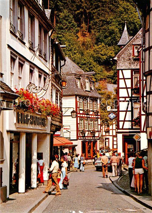 Monschau Montjoie NRW Motiv Altstadt Fachwerkhaeuser