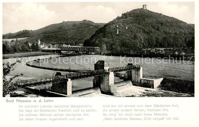 Bad Nassau Panorama Lahn Kraftwerk Gedicht
