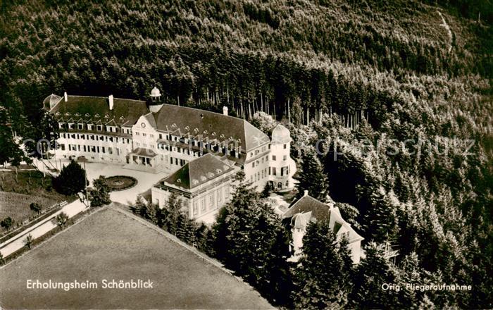 Schwaebisch Gmuend Erholungsheim Schoenblick Original Fliegeraufnahme