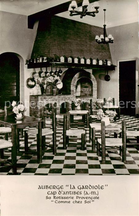 Cap d Antibes Auberge La Gardiole Rotisserie Provencale Comme chez Soi
