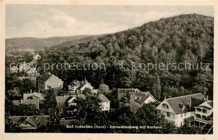 Bad Suderode Schwedderberg mit Kurhaus
