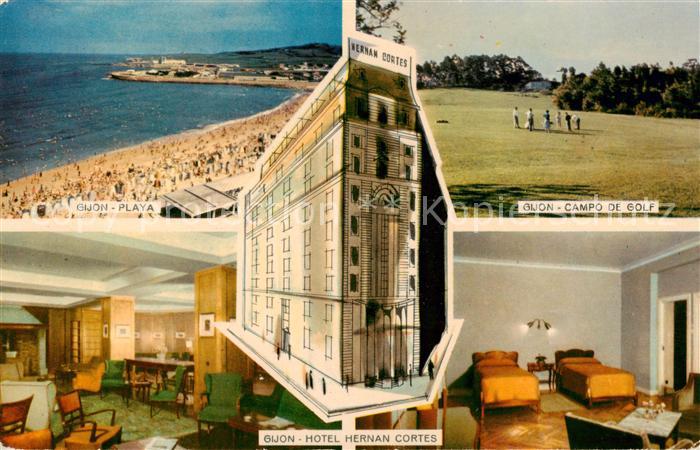 Gijon ES Playa Campo de Golf Hotel Hernan Cortes