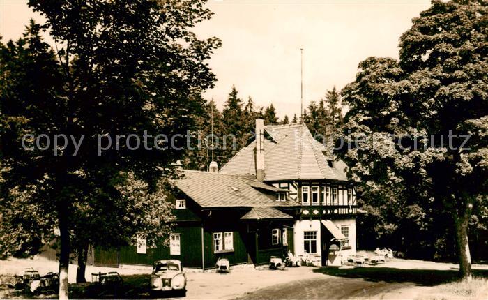Oberhof  Thueringen Obere Schweizerhuette Gaststaette