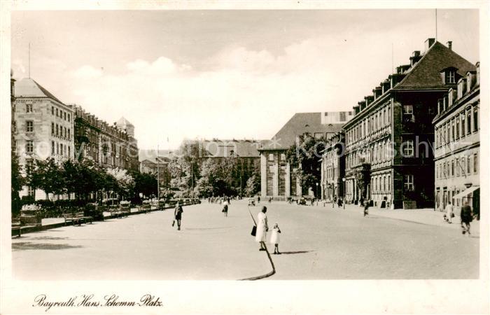 BAYREUTH Bayern Hans Schlemm Platz