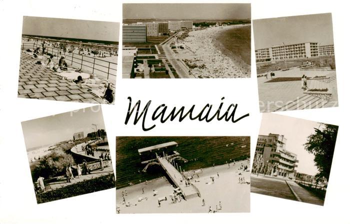 Mamaia Badeort am Schwarzen Meer Hotels Strand Seebruecke
