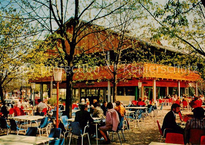 Wien AT Schweizerhaus Gaststaette Biergarten
