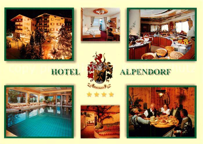 St Johann Pongau Hotel Alpendorf Restaurant Hallenbad Wappen
