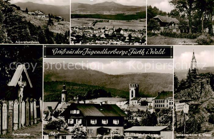 Furth Wald Arberschutzhaus Panorama Hohenbogen Fotenbretter Jugendherberge Lande