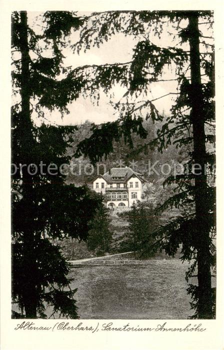 Altenau Harz Sanatorium Annenhoehe