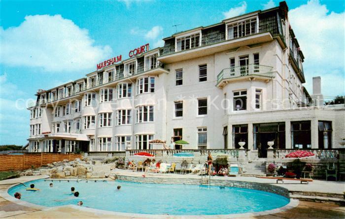 Bournemouth UK Marsham Court Hotel mit Pool