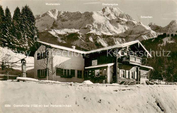 Partenkirchen Bergwirtschaft Gamshuette