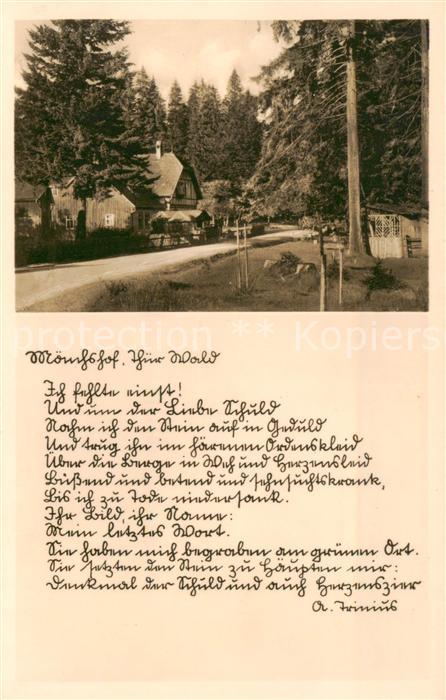 Mendhausen Moenchshof Thueringer Wald