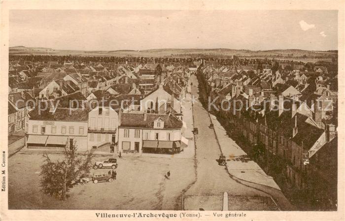 Villeneuve-l Archeveque 89 Yonne Vue generale