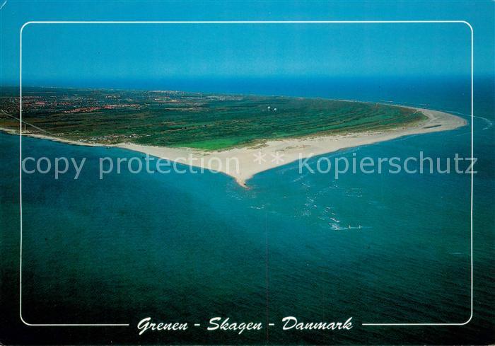 Grenen Skagen DK Fliegeraufnahme