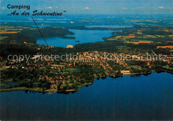 Malente-Gremsmuehlen Camping An der Schwentine Fliegeraufnahme