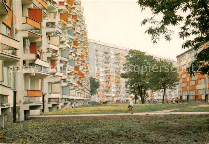 Wroclaw Popowice Fragment osiedle mieszkaniowego Spoldzielni Energetyk