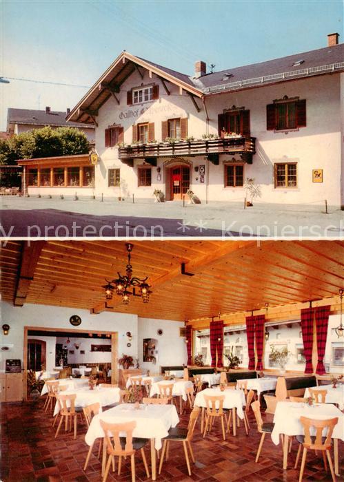 Marquartstein Gasthof Pension Alpenrose Gastraum