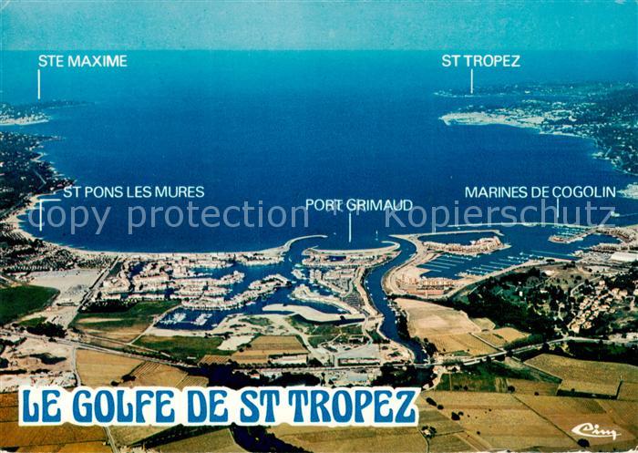 Port Grimaud Golfe de St Tropez Vue aerienne
