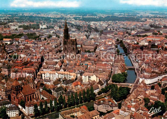 Strasbourg 67 Alsace Vue aerienne Eglise Saint Thomas