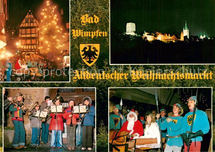 Bad Wimpfen Altdeutscher Weihnachtsmarkt Teilansichten