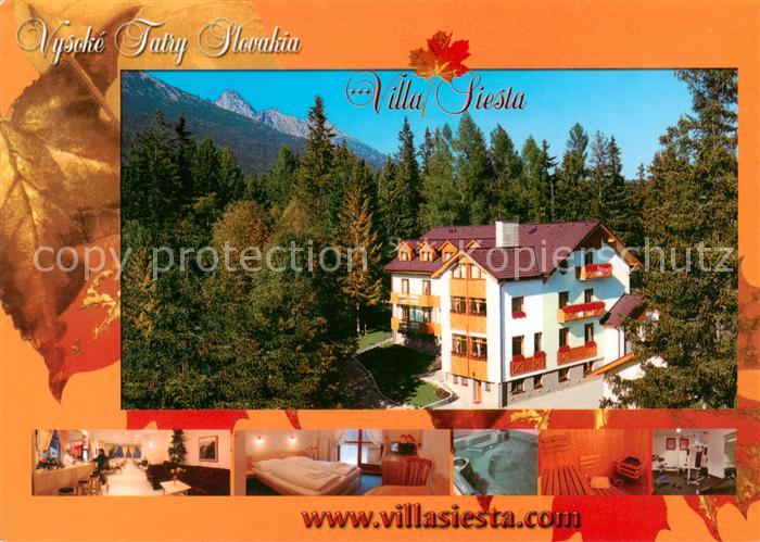 Vysoke Tatry SK Villa Siesta Gastraeume Bar Zimmer