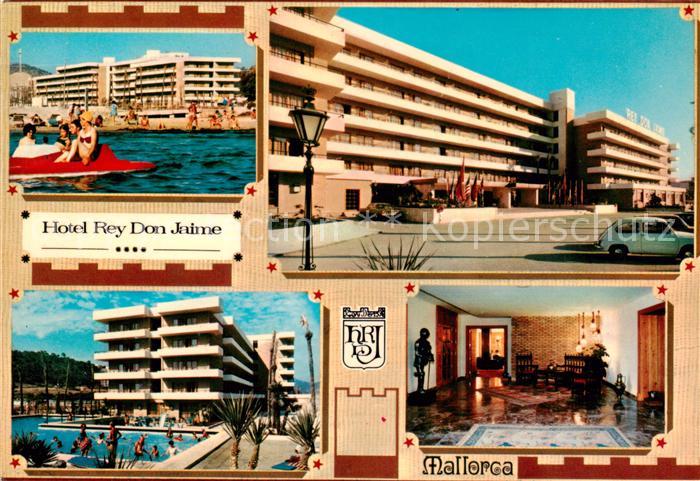 Palma de Mallorca ES Hotel Rey Don Jaime Strand Pool Foyer