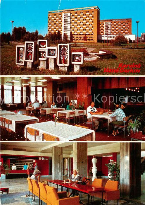 Karvina CZ Lazne Darkov Rehabilitacni ustav Speisesaal Rezeption