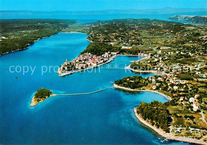 Rab Croatia Fliegeraufnahme