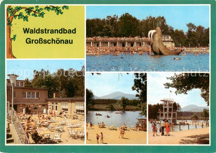 Grossschoenau Sachsen Waldstrandbad Details