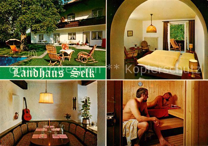 Grossgmain Landhaus Selk Gaststube Zimmer Sauna