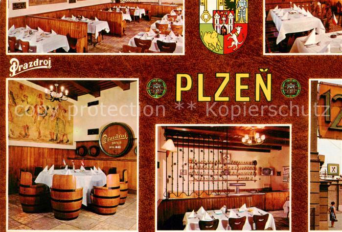 Plzen Pilsen Hotel Gastraeume Bar