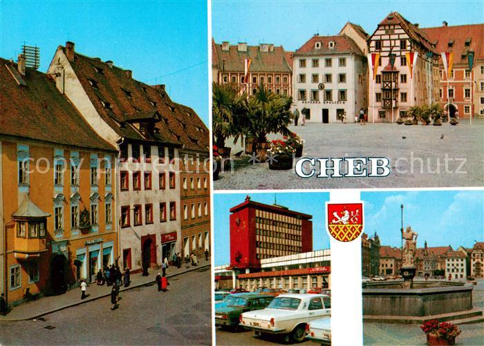 Cheb Eger Goticke mesto s romanskym hradem Zachovany zajimavy soubor pamatnych d