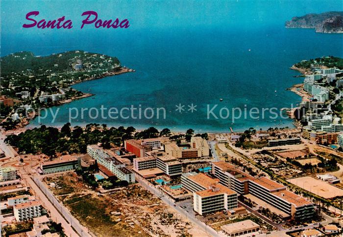 Santa Ponsa Mallorca Islas Baleares Fliegeraufnahme