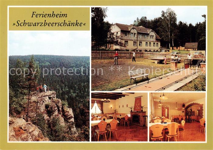 Pobershau Ferienheim Schwarzbeerschaenke Auf dem Katzenstein Aussenansicht Speis