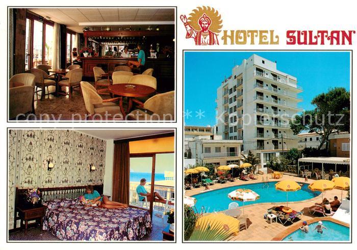 Can Picafort Mallorca ES Hotel Sultan Bar Appartement Pool