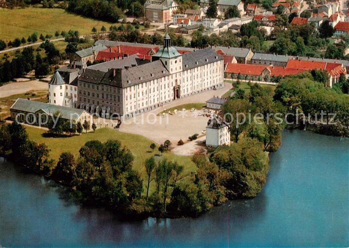 Schleswig Schlei Schloss Gottorf mit Burgsee Fliegeraufnahme