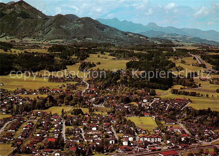 Bernau Chiemsee Fliegeraufnahme