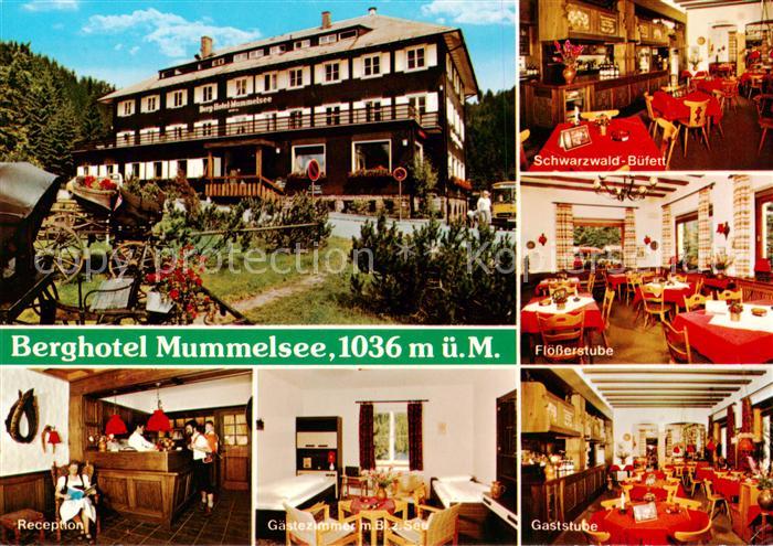 Mummelsee Berghotel Mummelsee Schwarzwald Buffet Floesserstube Gaststube Gaestez
