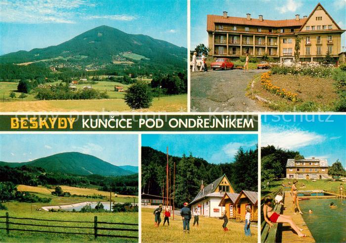Beskydy CZ Kuncice pod Ondrejnikem Panorama Rekreacni stredisko Stavbar Pionyrsk