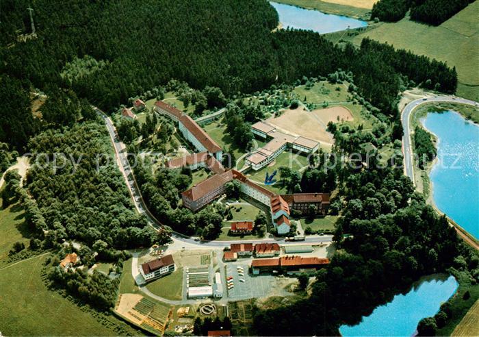 Clausthal-Zellerfeld Goslar Niedersachsen Kurklinik Erbprinzentanne Fliegeraufna